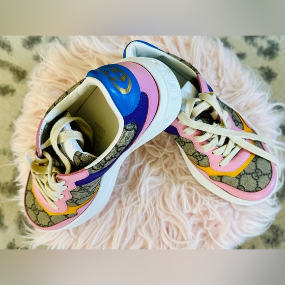 Gucci GG Sneaker 'Beige Multi Monogram' - Size 38+ - Picture 4 of 10